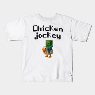 Chicken-Jockey Kids T-Shirt